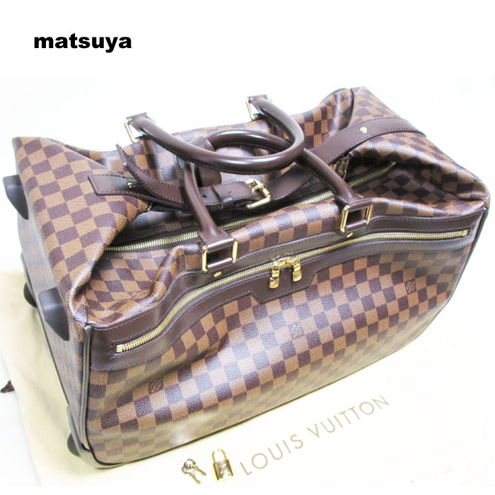 LV ルイヴィトン ダミエ エオール50 N23205 キャリーバッグ 旅行カバン キャスター引出取手付